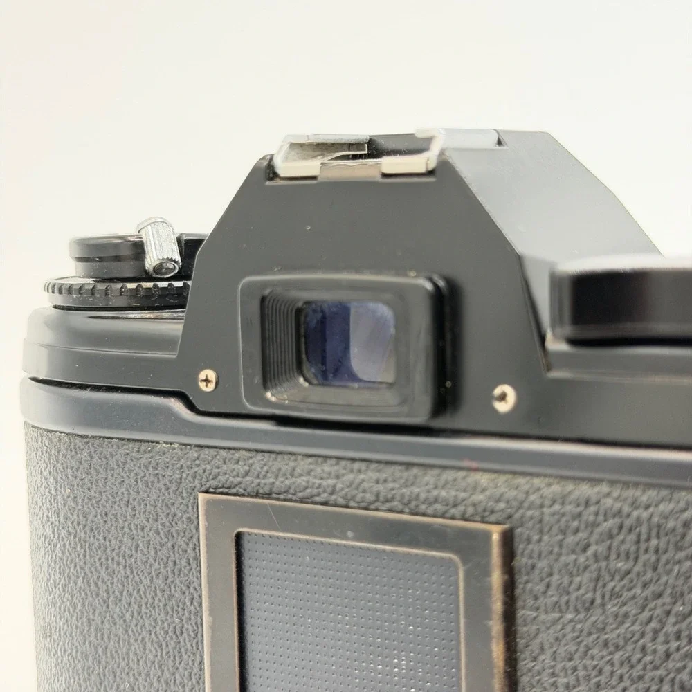 Nikon EM 35mm Film SLR Camera Body Black Japan Tested - Light Meter Issue Read